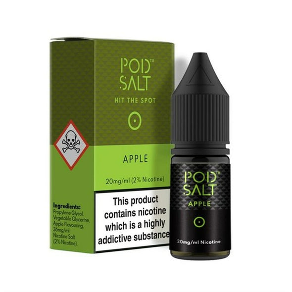 APPLE NIC SALT E-LIQUID BY POD SALT