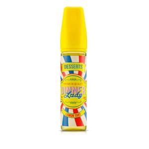 Lemon Tart Shortfill E-Liquid by Dinner Lady 50ml