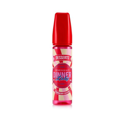 Strawberry Macaroon Shortfill E-Liquid by Dinner Lady 50ml