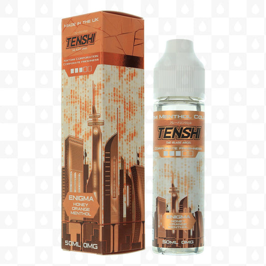 ENIGMA HONEY ORANGE MENTHOL SHORTFILL E-LIQUID BY TENSHI 50ML