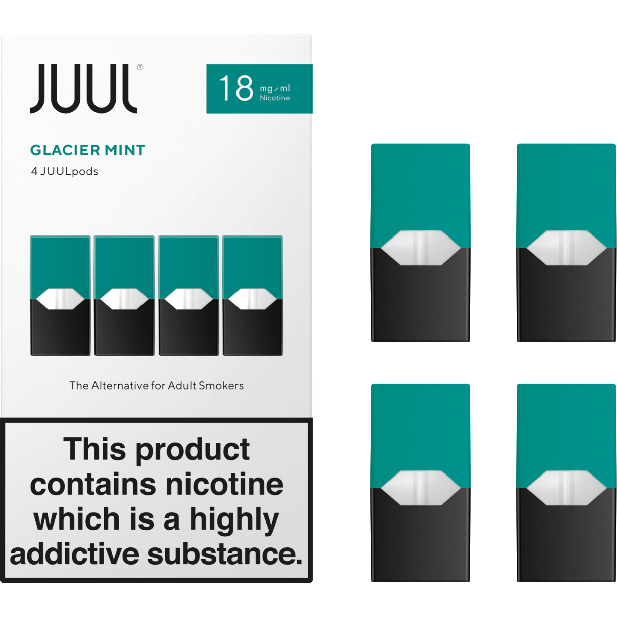 JUUL PODS 18MG