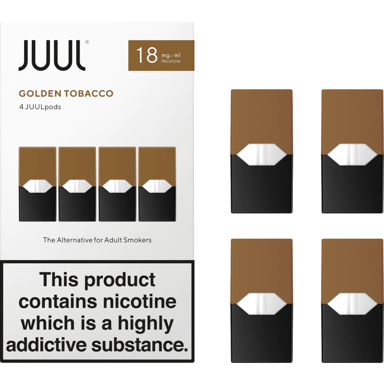 JUUL PODS 18MG