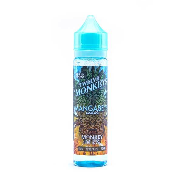 MANGABEYS ICED SHORTFILL E-LIQUID BY TWELVE MONKEYS 50ML