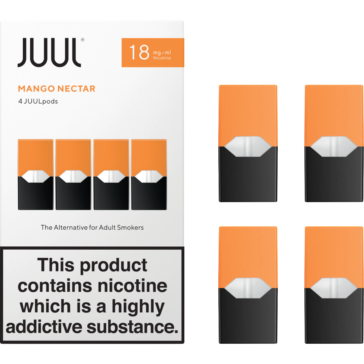 JUUL PODS 18MG