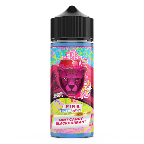 Dr Vapes Pink Frozen Remix Icy Sour Candy Blackcurrant E Liquid 100ml Shortfill