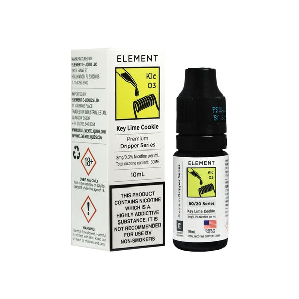 Key Lime Cookie Dripper E-Liquid by Element