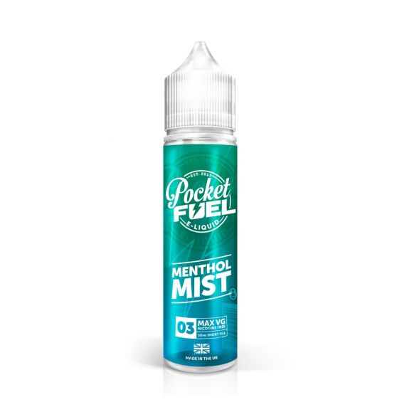 Pocket Fuel Menthol Mist Short Fill E-Liquid 50ml